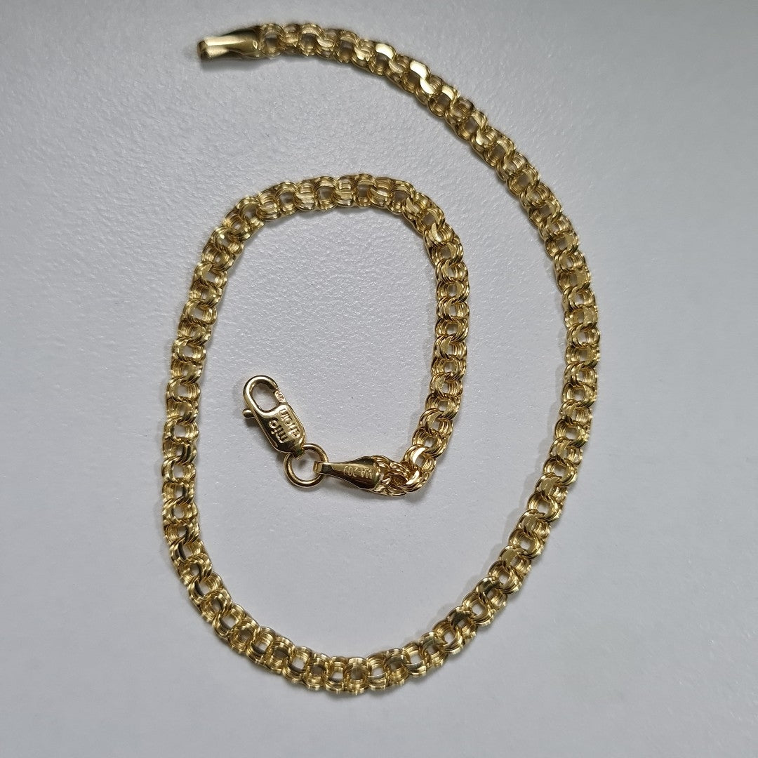 PULSERAS CABALLERO ORO 14K 1.9 (NUEVO)