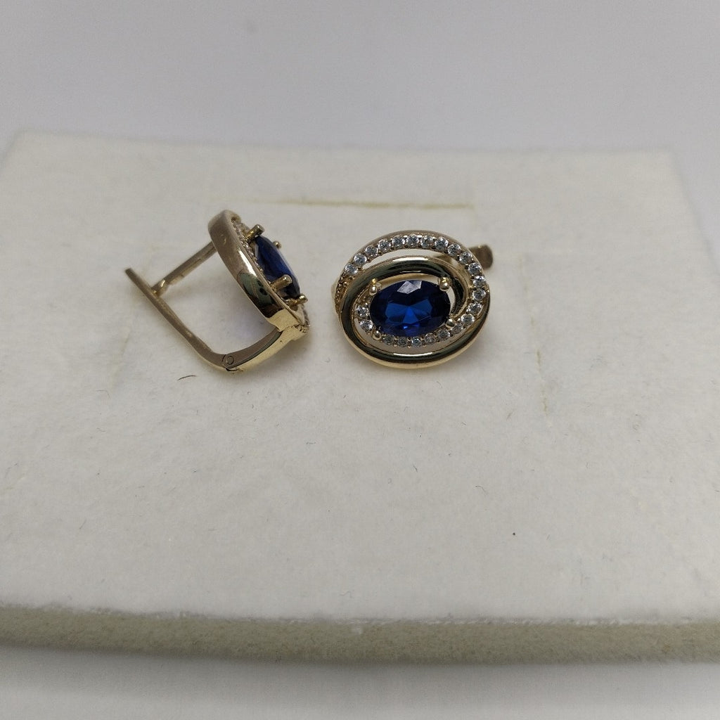 BROQUELES ORO 14K 3.4 (NUEVO)