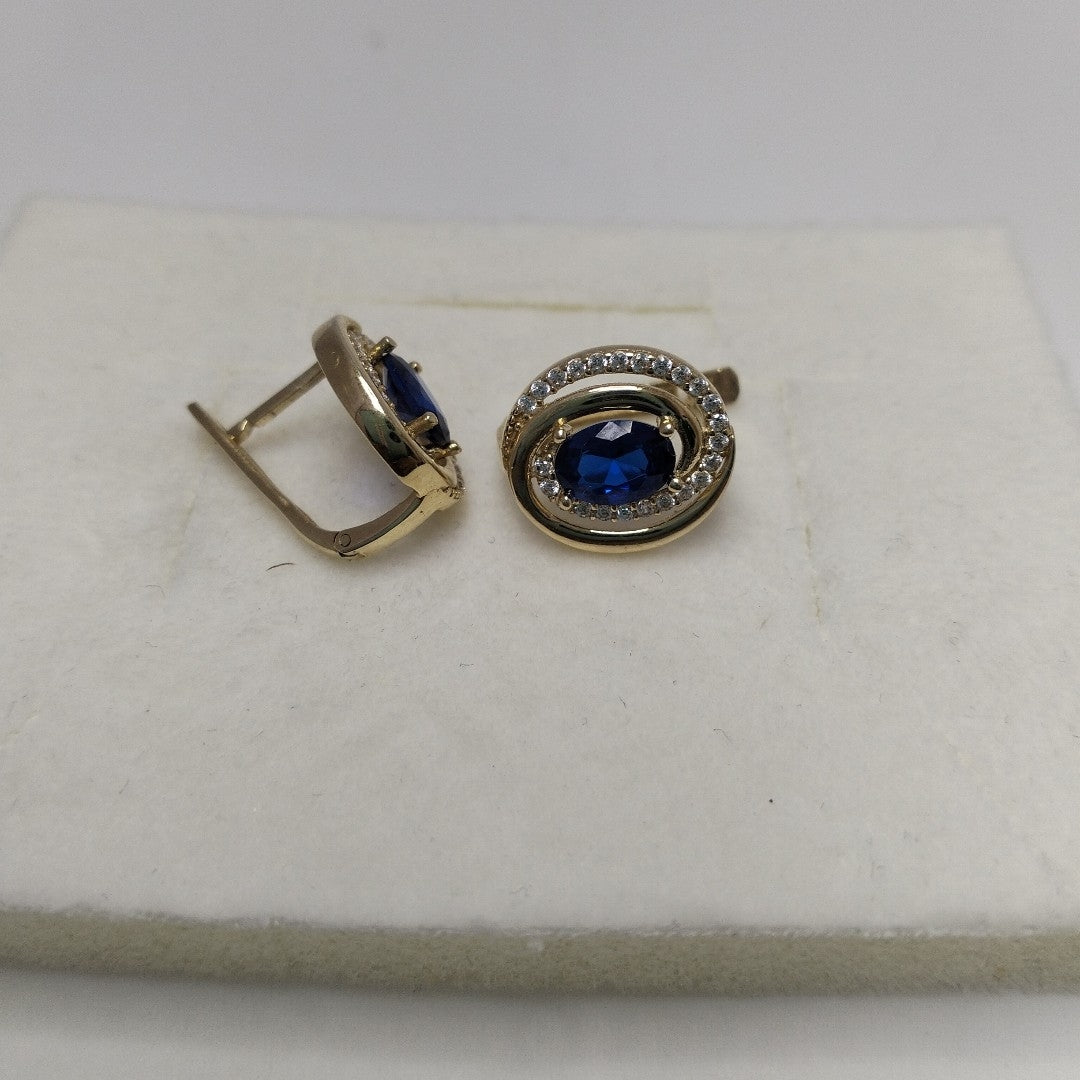 BROQUELES ORO 14K 3.4 (NUEVO)