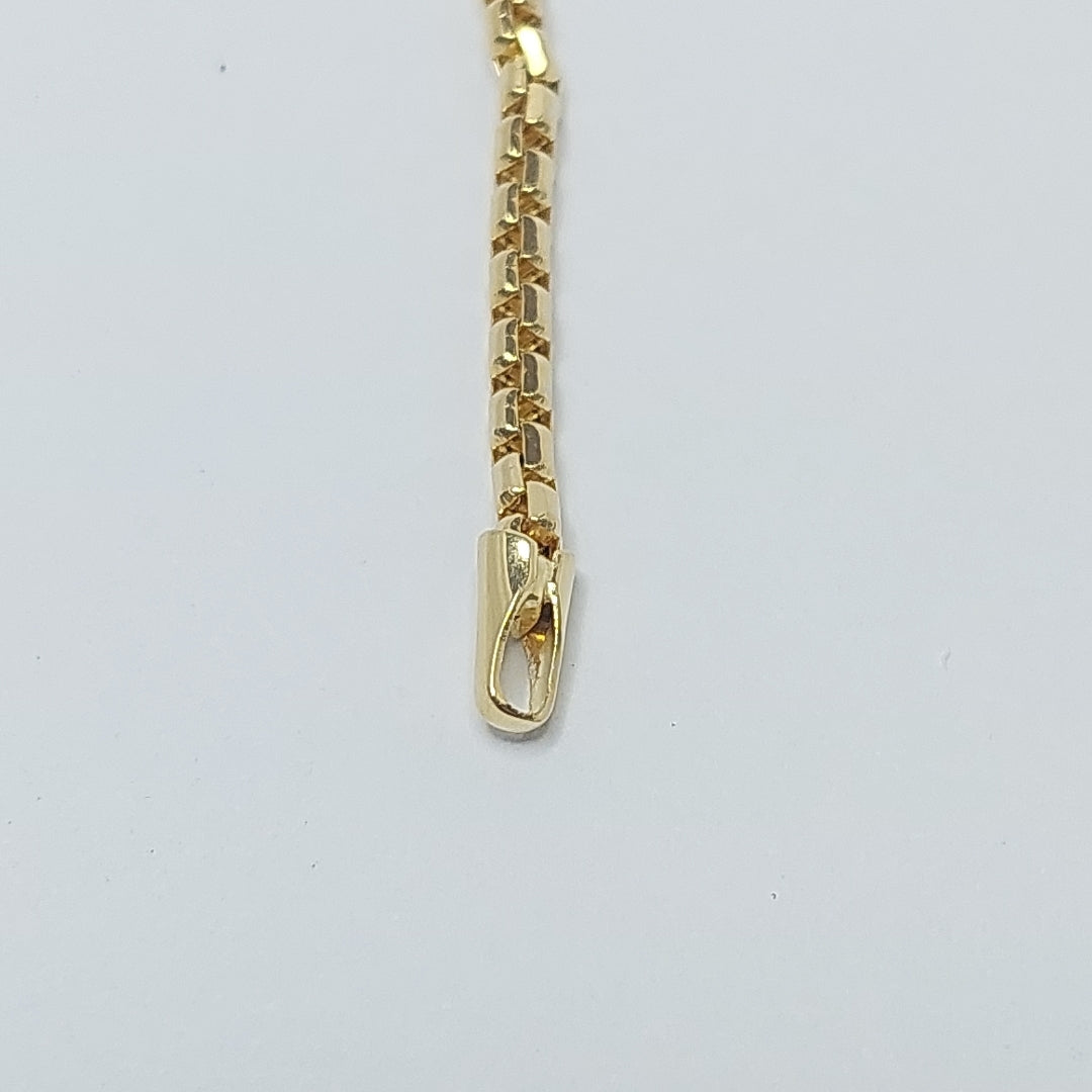PULSERAS CABALLERO ORO 14K 3.1 (NUEVO)