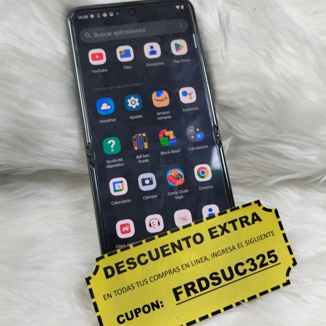 CELULAR MOTOROLA RAZR 40 XT2323-1 (2023) 256 GB 8 GB RAM (SEMINUEVO)