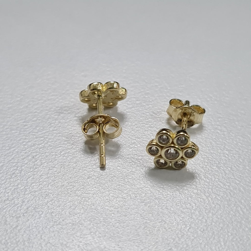 BROQUELES ORO 14K 1.2 (NUEVO)