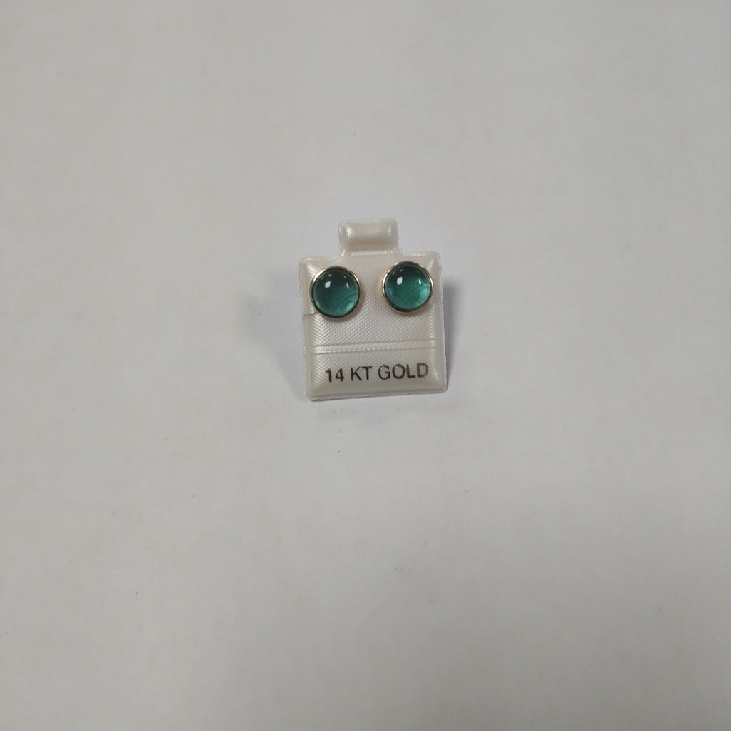BROQUELES ORO 14K 2.1 (NUEVO)