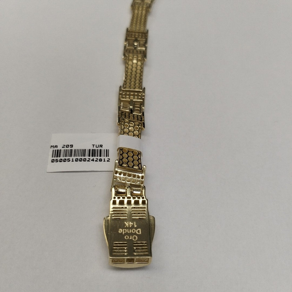 PULSERAS CABALLERO ORO 14K 25.2 (NUEVO)