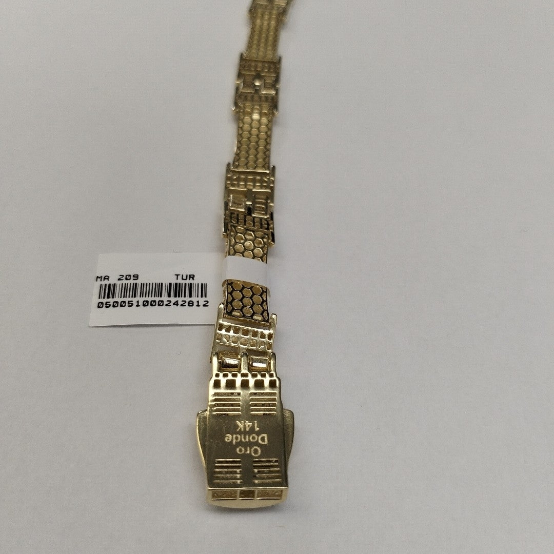 PULSERAS CABALLERO ORO 14K 25.2 (NUEVO)