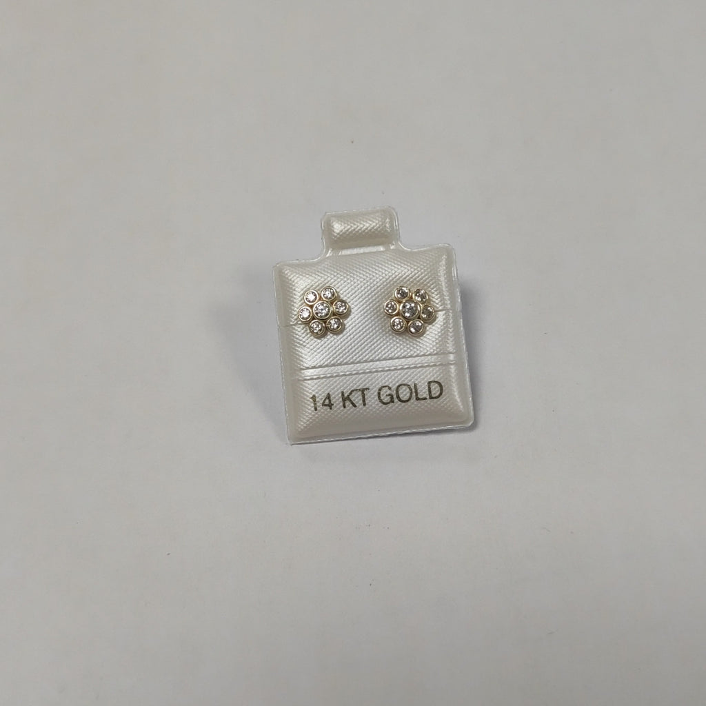 BROQUELES ORO 14K 1.2 (NUEVO)
