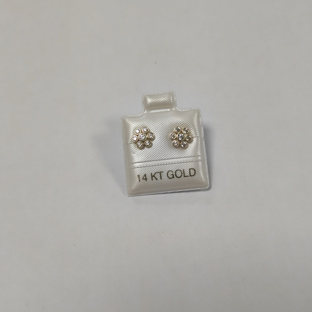 BROQUELES ORO 14K 1.2 (NUEVO)