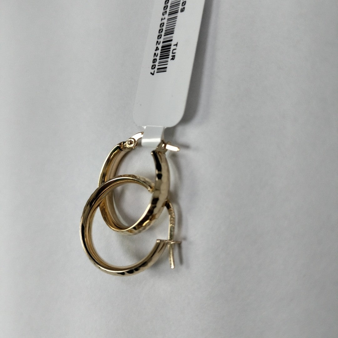 ARRACADAS ORO 14K 1.5 (NUEVO)