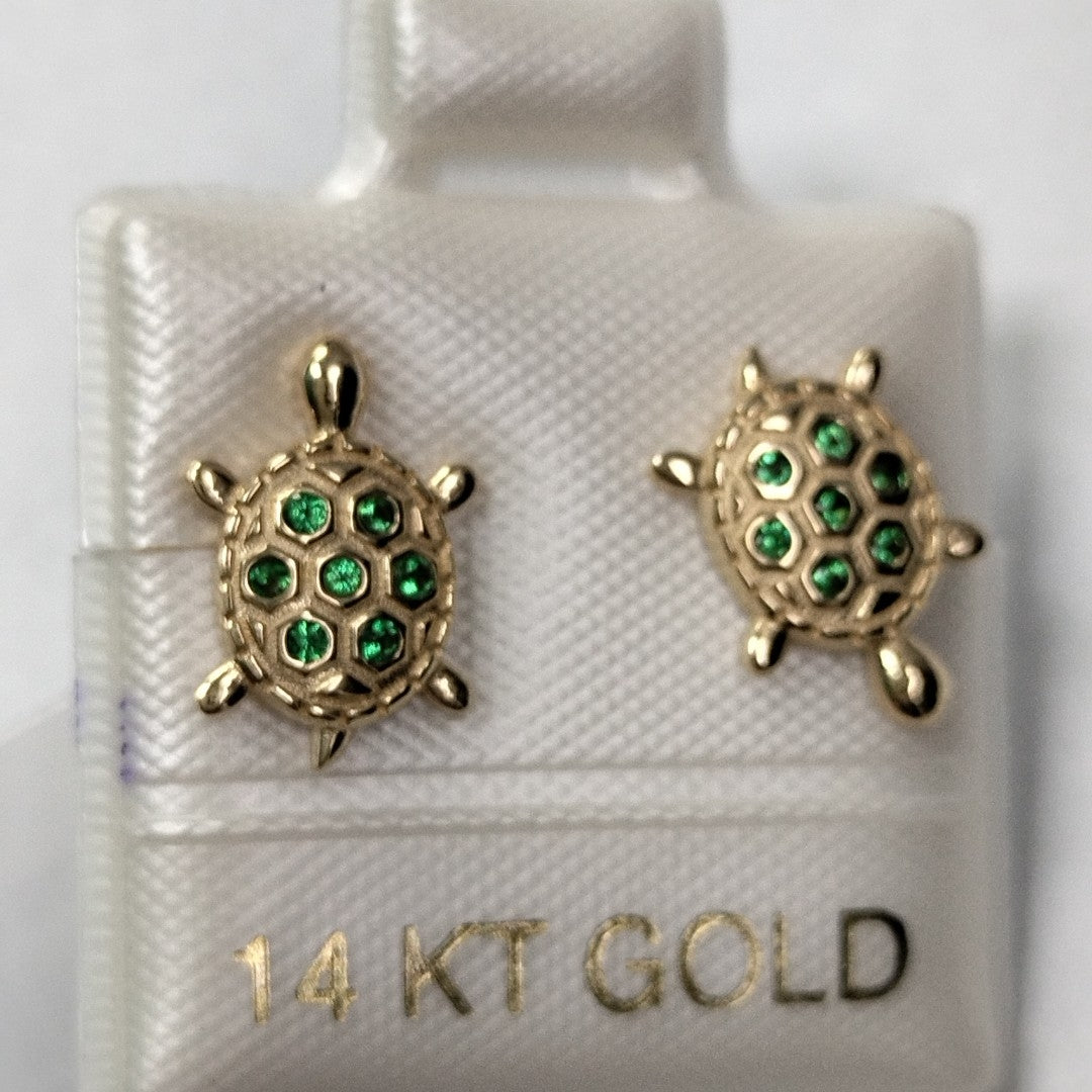 BROQUELES ORO 14K 1.3 (NUEVO)