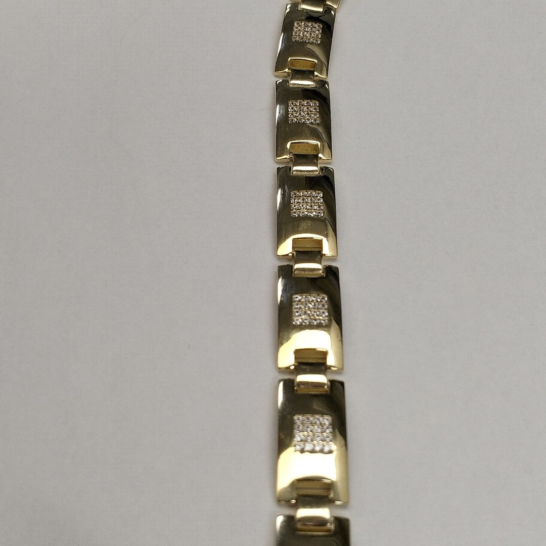 PULSERAS CABALLERO ORO 14K 17.8 (NUEVO)