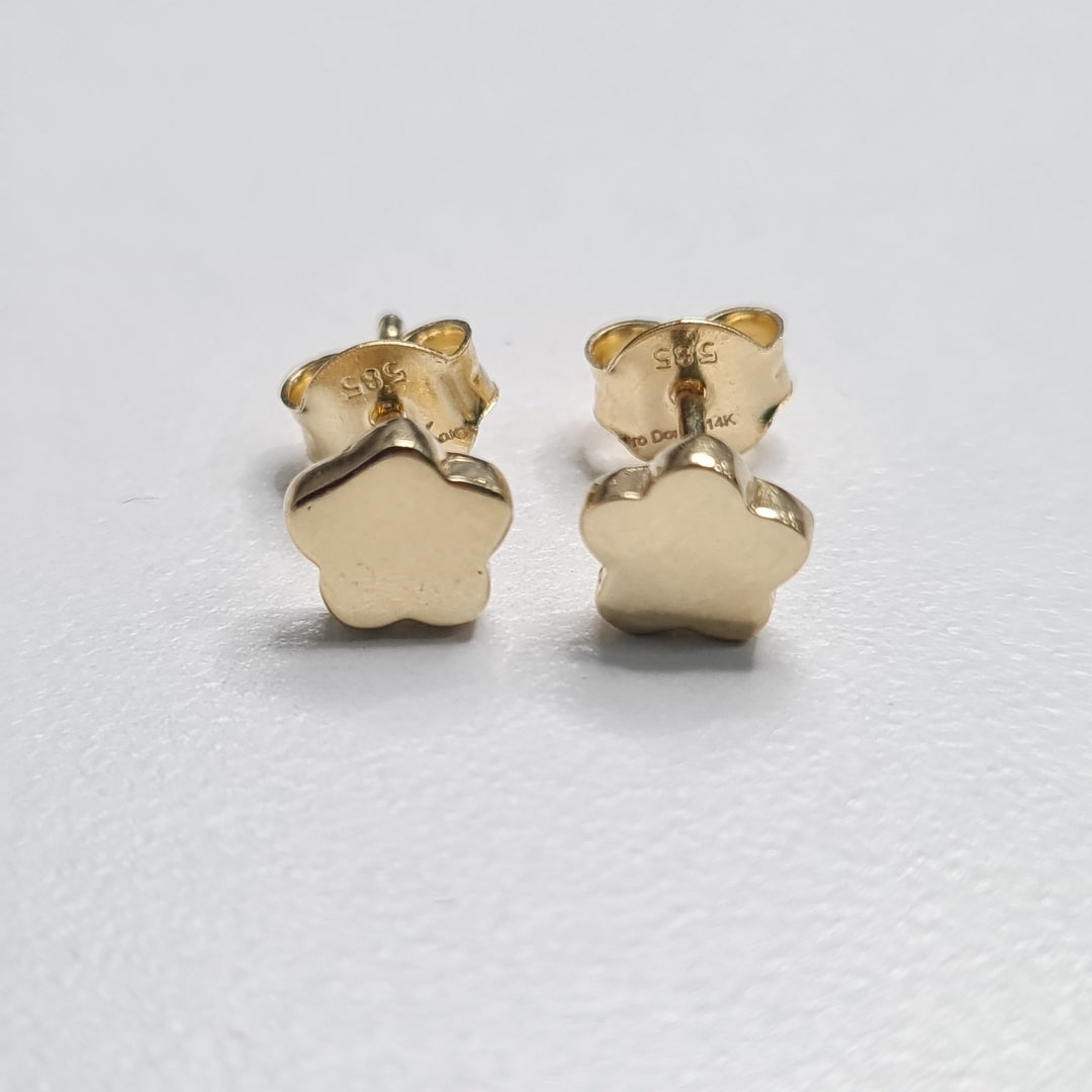 BROQUELES ORO 14K 1.1 (NUEVO)