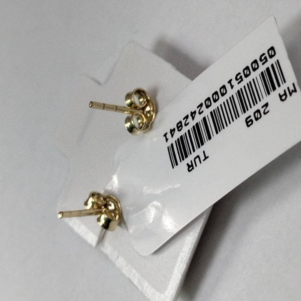 BROQUELES ORO 14K 1.2 (NUEVO)