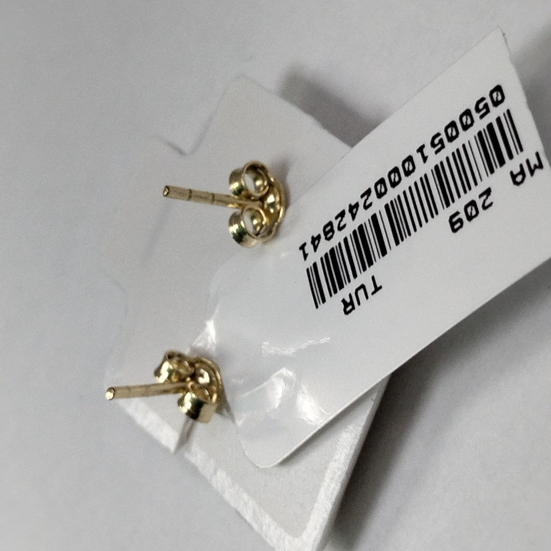 BROQUELES ORO 14K 1.2 (NUEVO)
