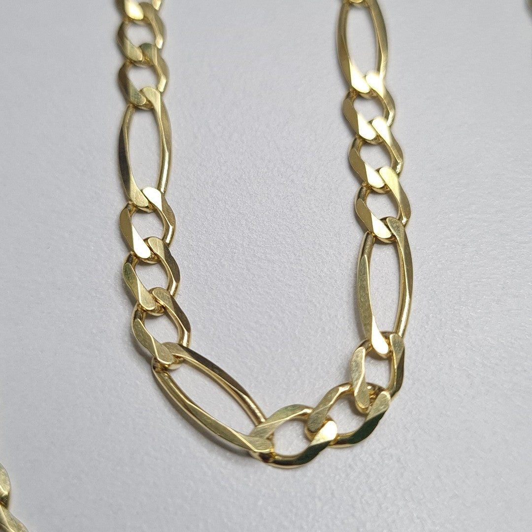 CADENAS CARTIER 3 1 AMARILLA ORO 14K 12.2 (NUEVO)