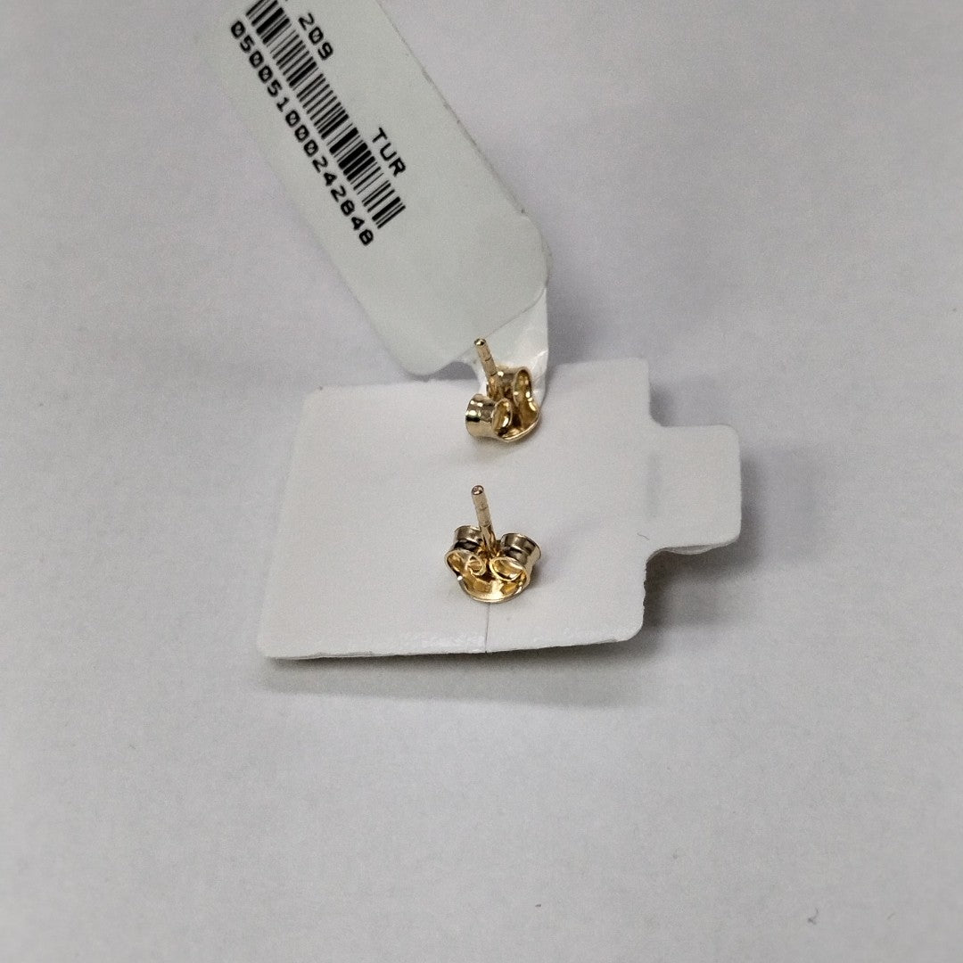 BROQUELES ORO 14K 1 (NUEVO)