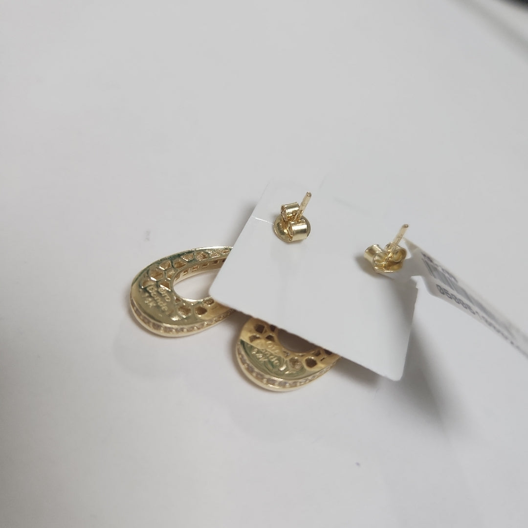 BROQUELES ORO 14K 4.3 (NUEVO)