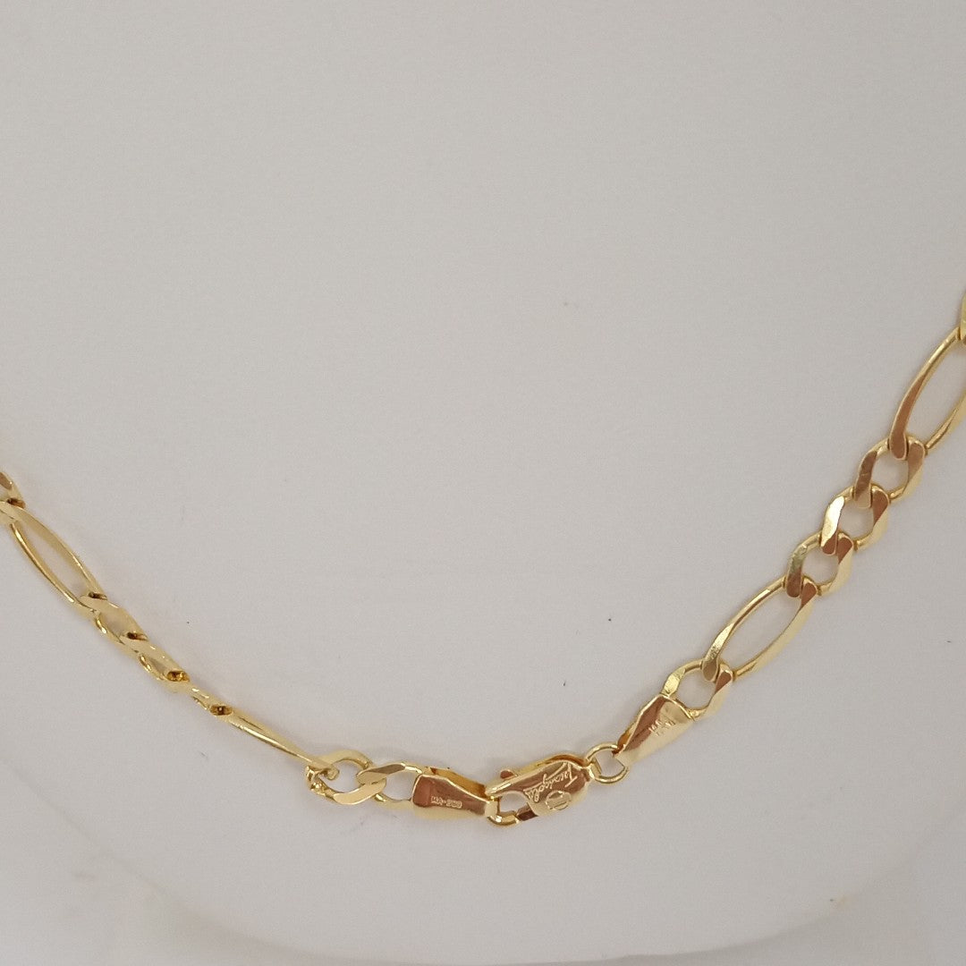 CADENAS CARTIER 3 1 AMARILLA ORO 14K 14.1 (NUEVO)