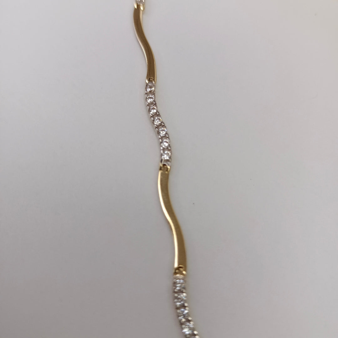PULSERAS DAMA ORO 14K 3.6 (NUEVO)