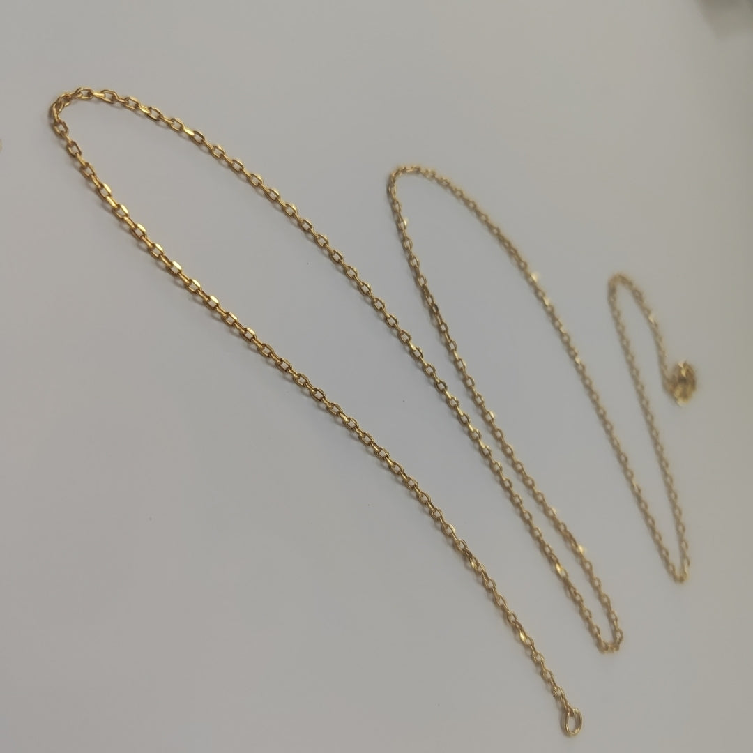 CADENA. ORO. 14 K 1.1 GRMS (SEMINUEVO)