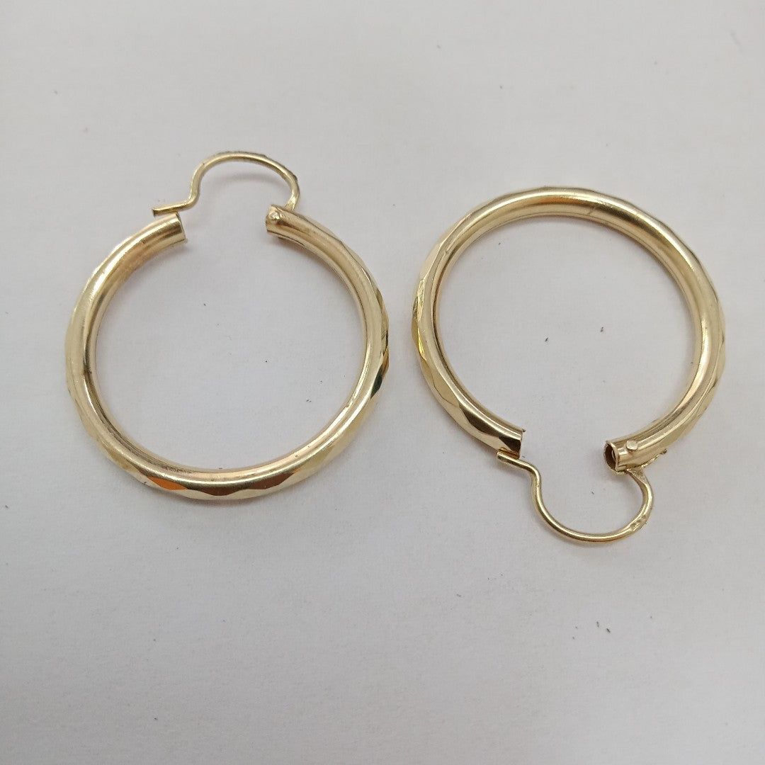 ARRACADAS PAR ORO 14 K 2,50 GRMS (SEMINUEVO)