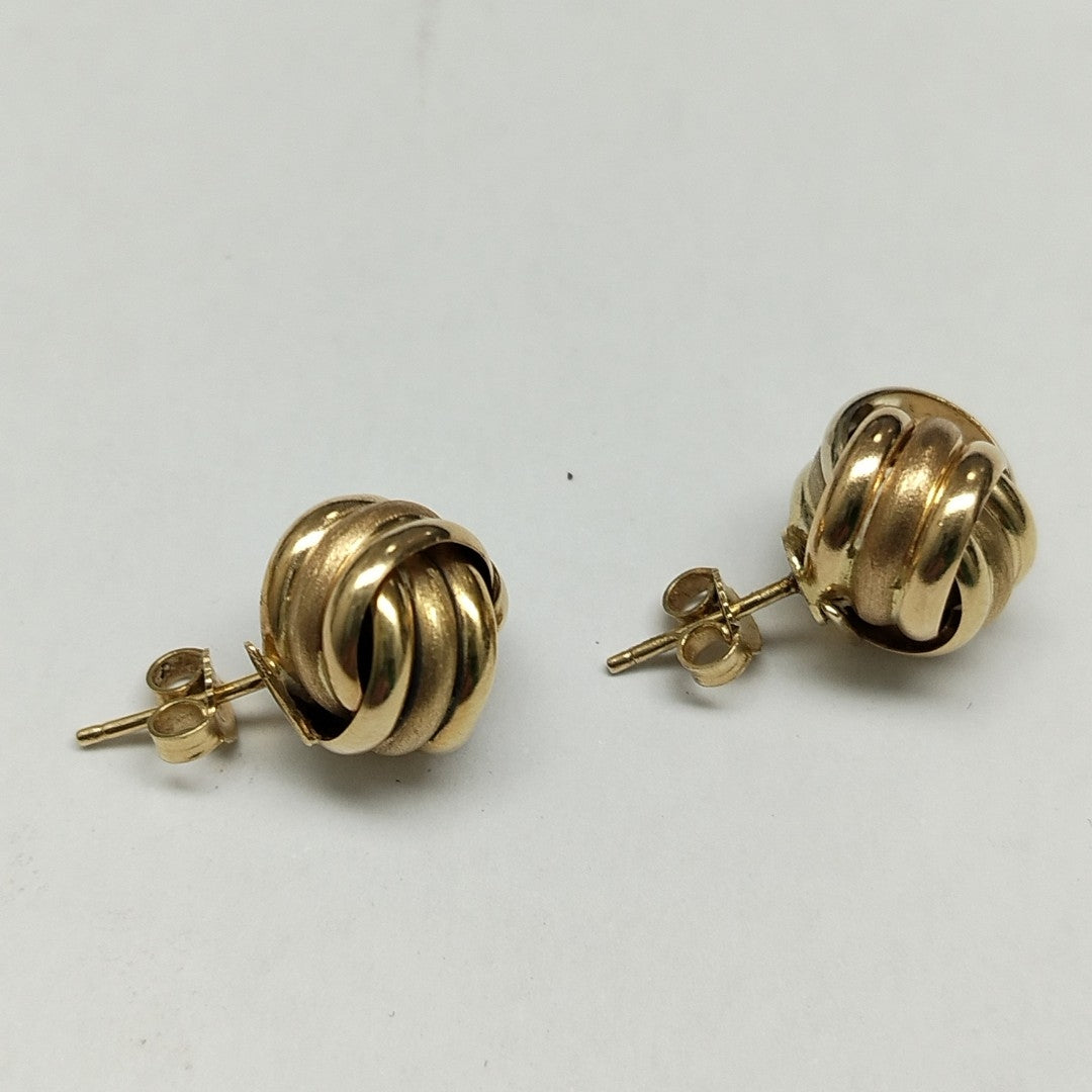 ARETES PAR ORO 10 K 4,10 GRMS (SEMINUEVO)