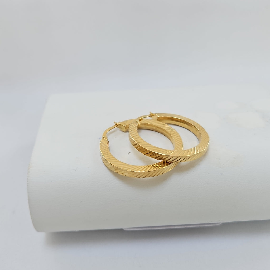 ARRACADAS PAR. ORO. 14 K 4 GRMS (SEMINUEVO)