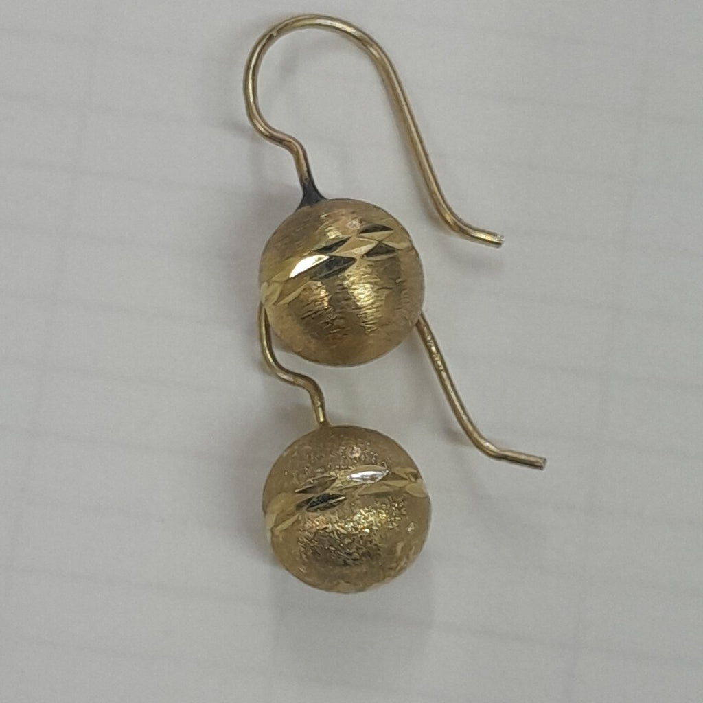 ARETES PAR ORO 10 K 1,10 GRMS (SEMINUEVO)