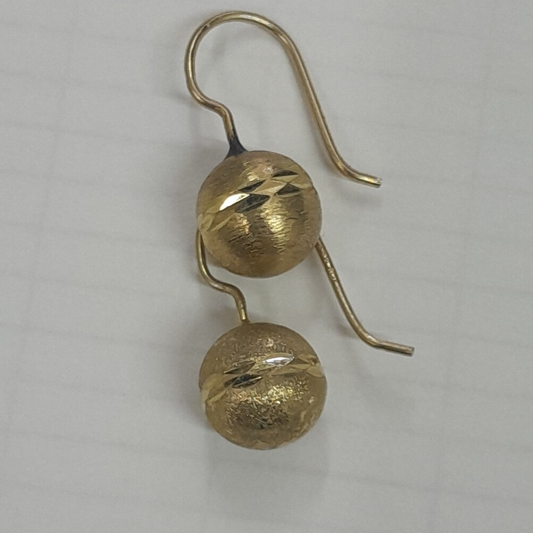 ARETES PAR ORO 10 K 1,10 GRMS (SEMINUEVO)