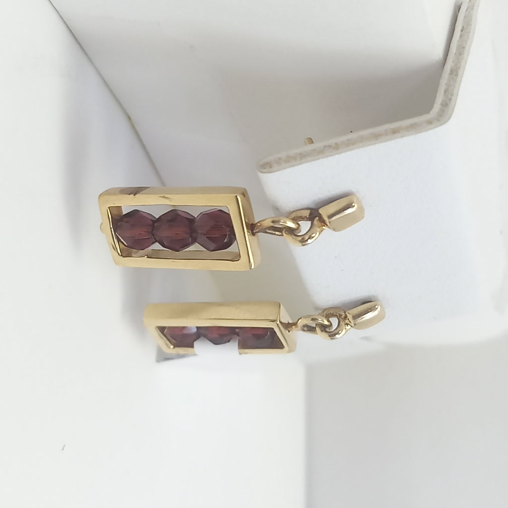 ARETES PAR ORO 14 K 4,60 GRMS (SEMINUEVO)
