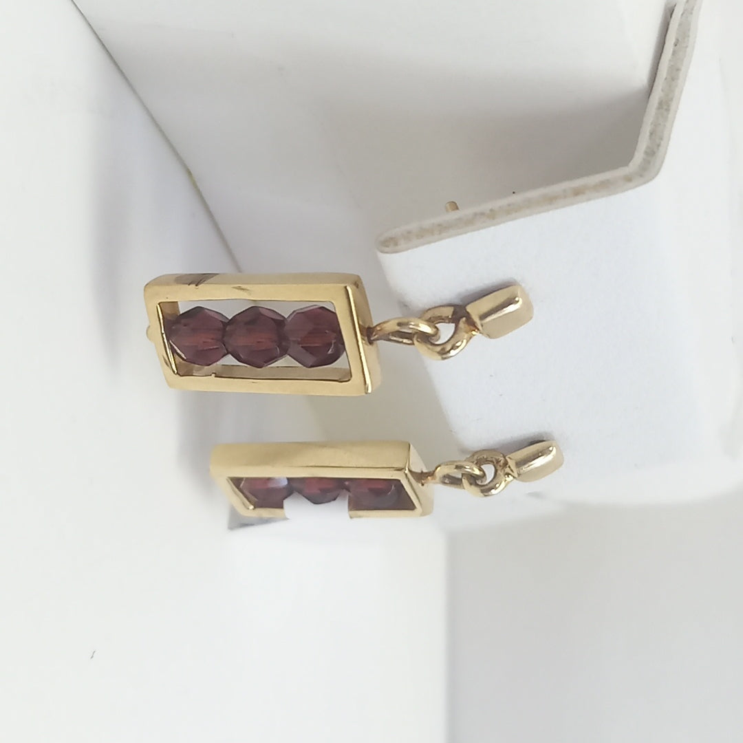 ARETES PAR ORO 14 K 4,60 GRMS (SEMINUEVO)