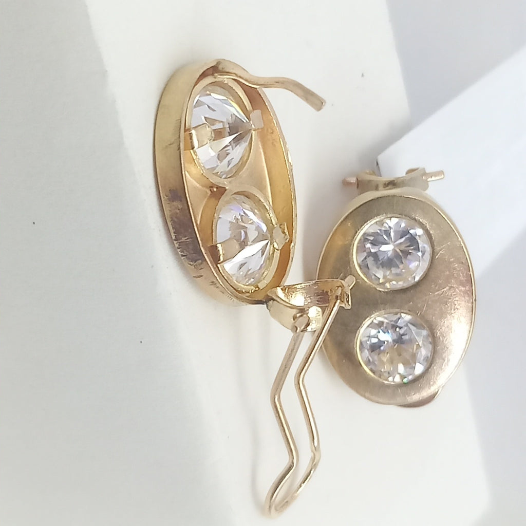 ARETES PAR ORO 10 K 6,80 GRMS (SEMINUEVO)