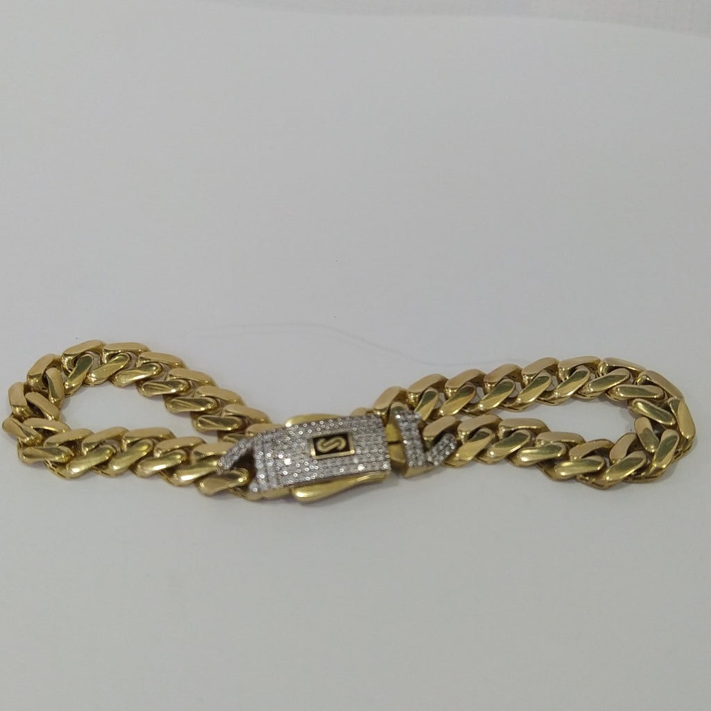 PULSERA. ORO. 10 K 9.5 GRMS (SEMINUEVO)