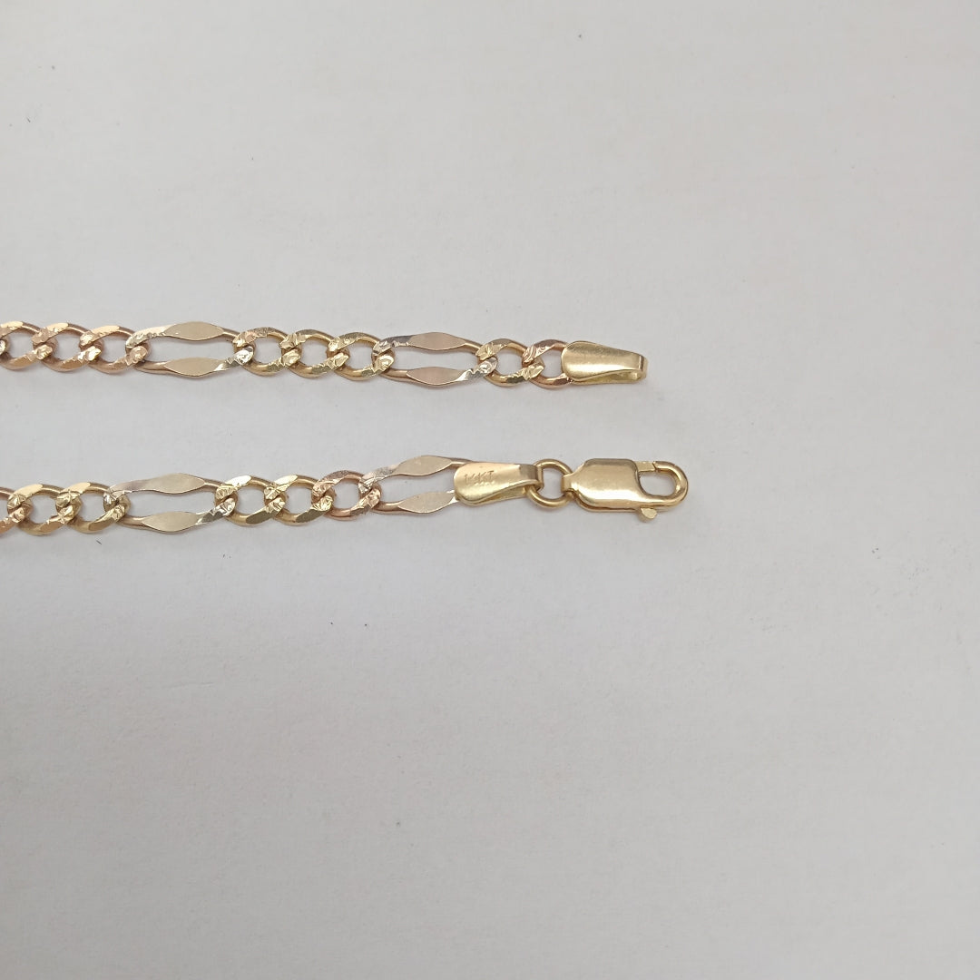CADENA. ORO. 14 K 10.6 GRMS (SEMINUEVO)