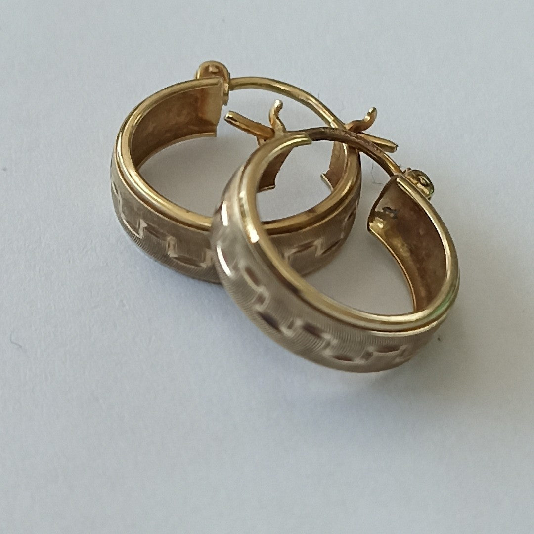 ARRACADAS PAR. ORO. 10 K 1.6 GRMS (SEMINUEVO)