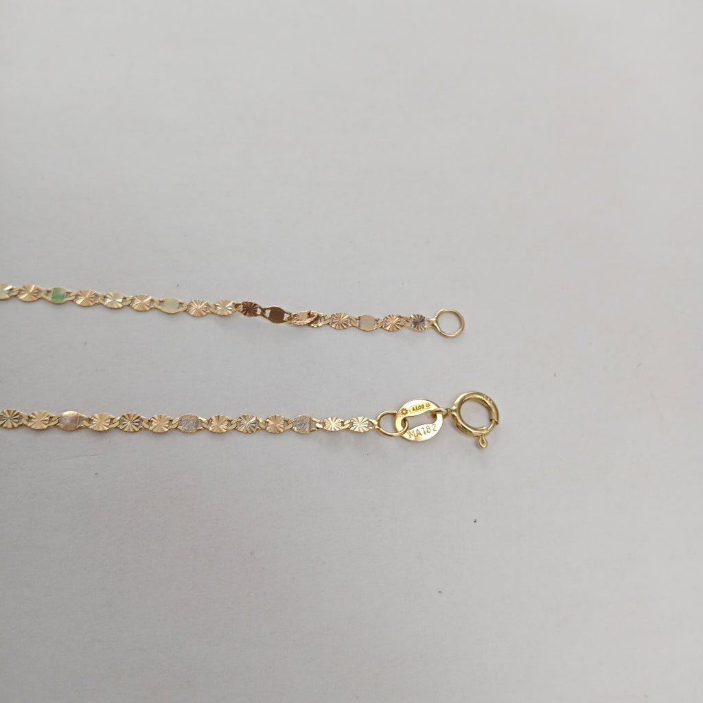 CADENA. ORO. 14 K 1.7 GRMS (SEMINUEVO)
