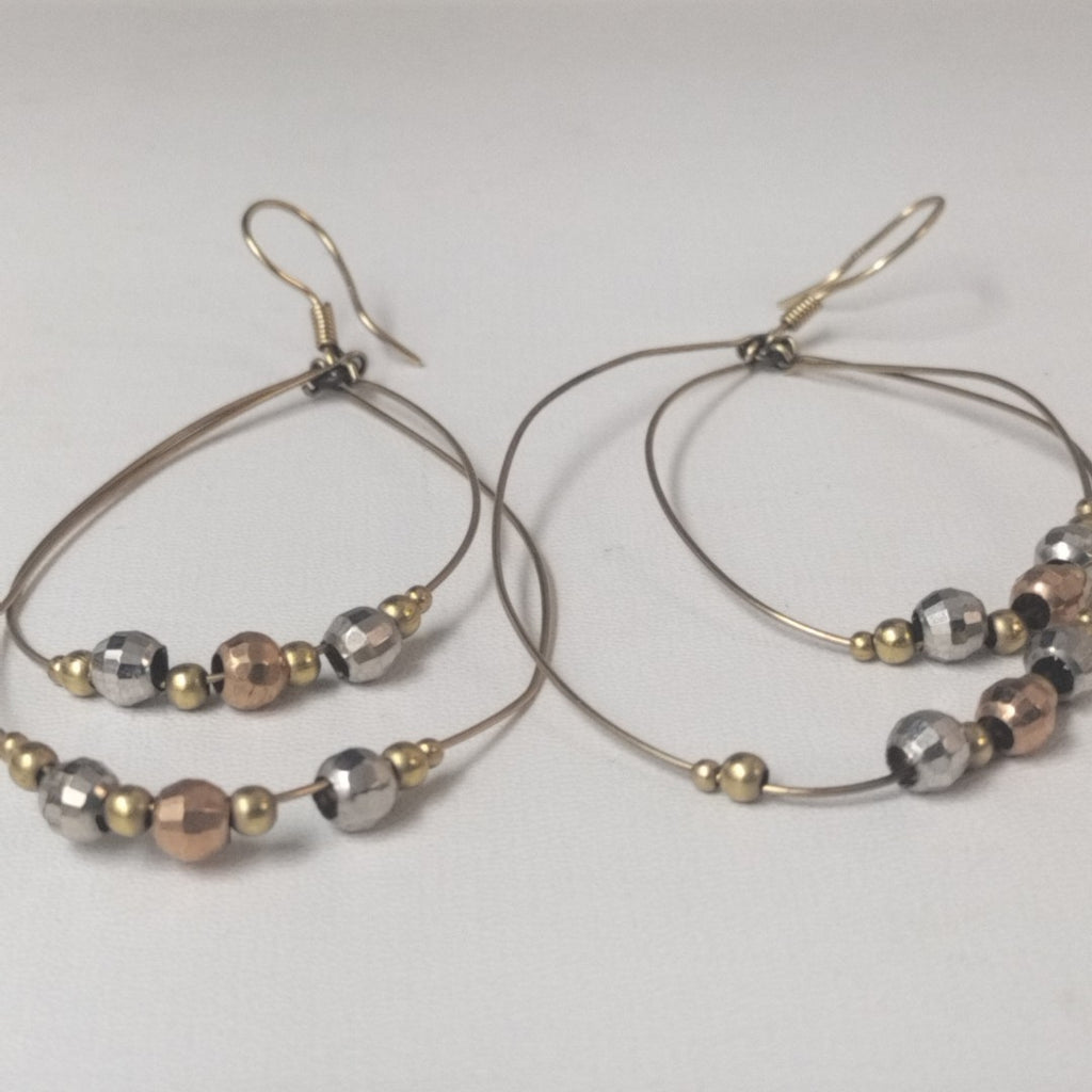 ARETES PAR ORO 10 K 6,00 GRMS (SEMINUEVO)