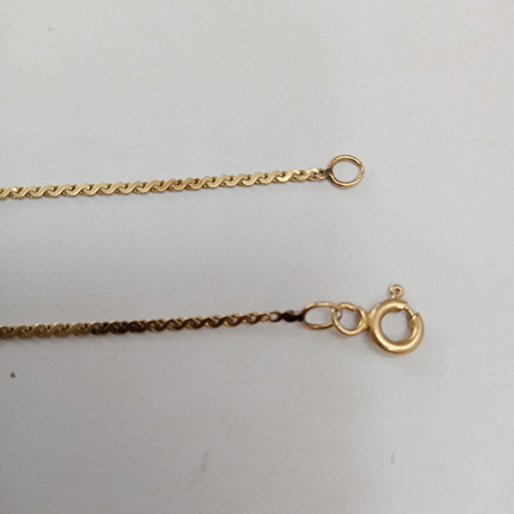 CADENA ORO 14 K 2,20 GRMS (SEMINUEVO)