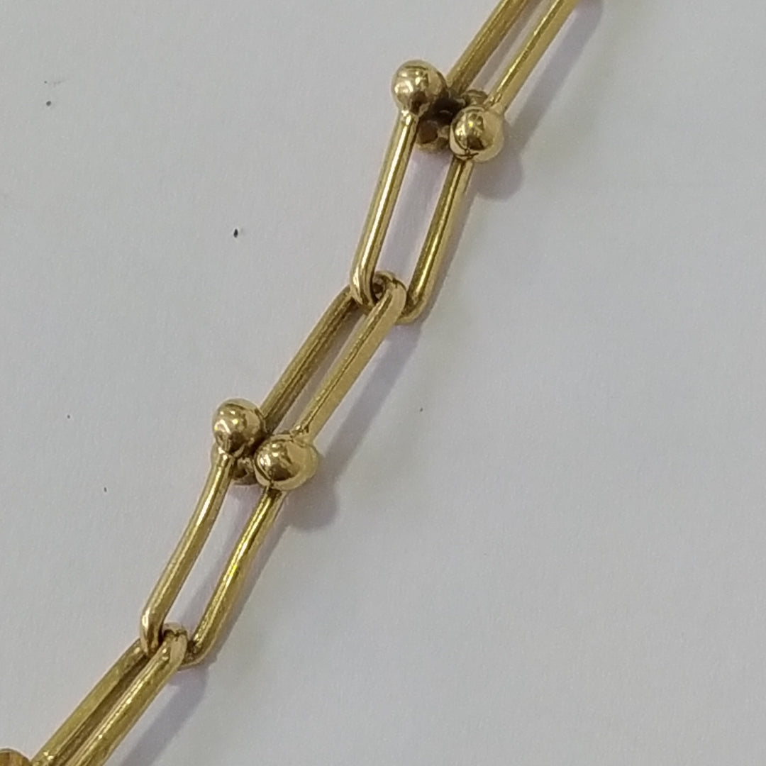 PULSERA. ORO. 14 K 5.8 GRMS (SEMINUEVO)