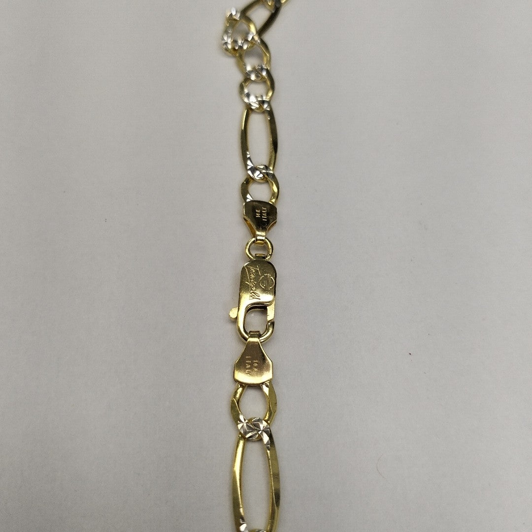 CADENAS CARTIER 3 1 DIAMANTADA ORO 14K 23.4 (NUEVO)