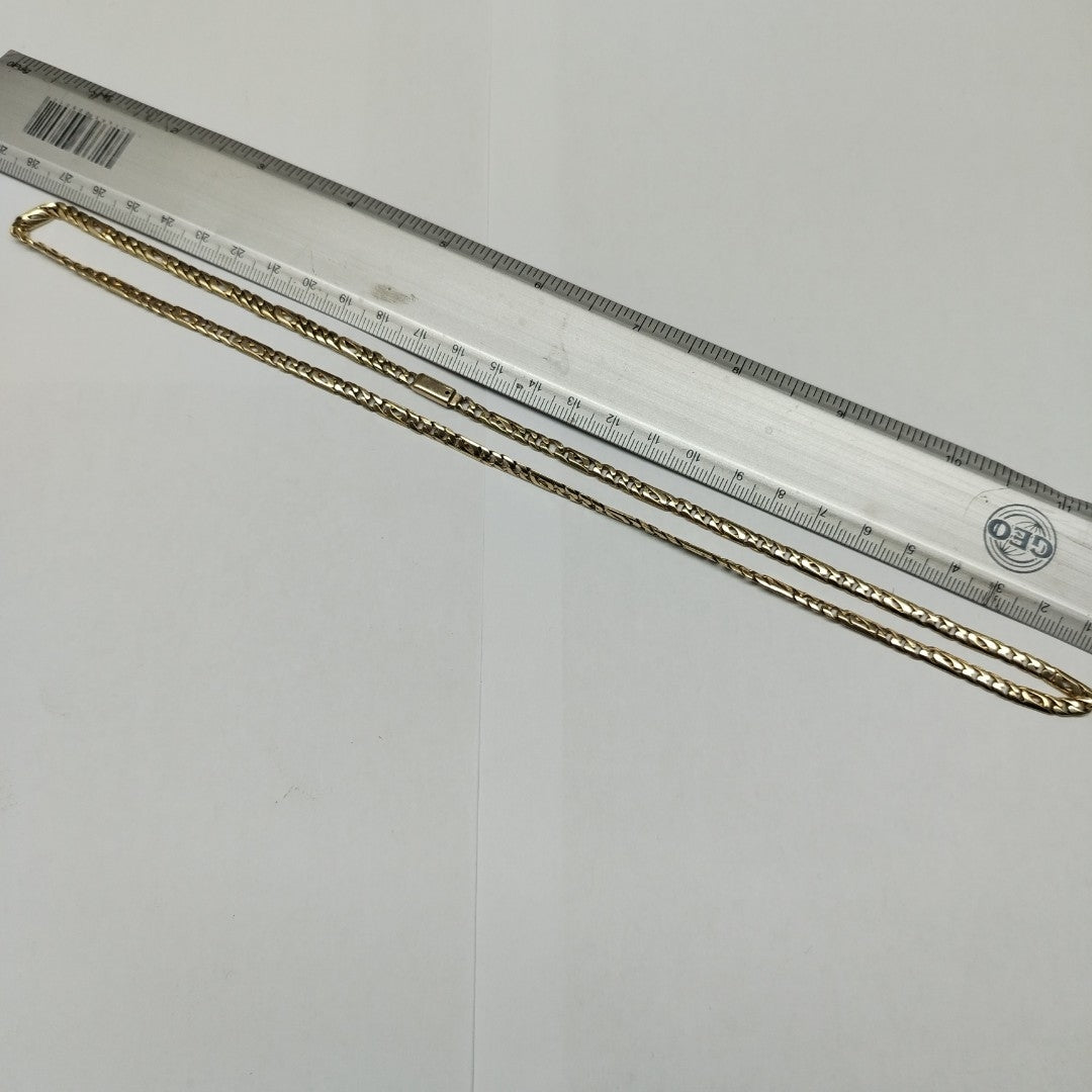 CADENA. ORO. 14 K 23.9 GRMS (SEMINUEVO)