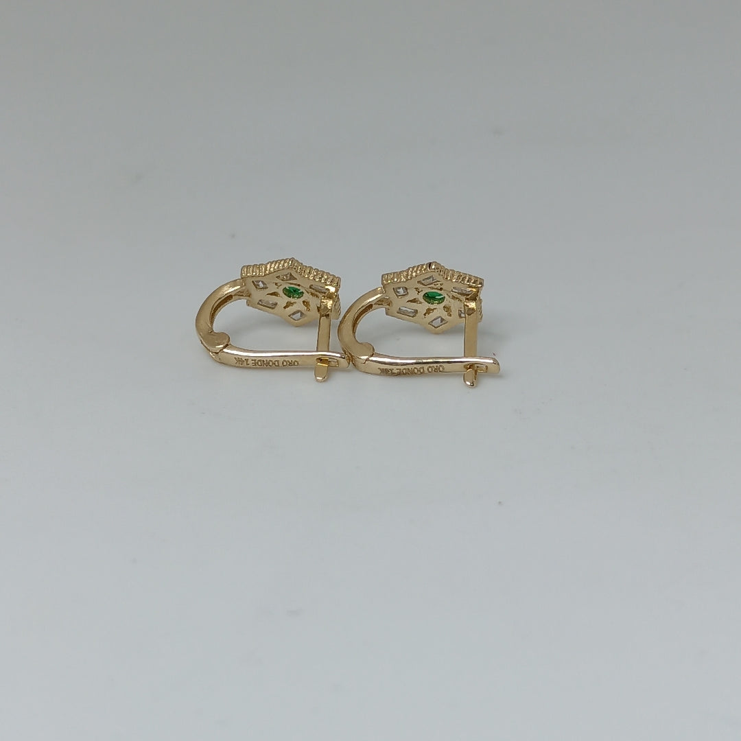 BROQUELES ORO 14K 1.3 (NUEVO)