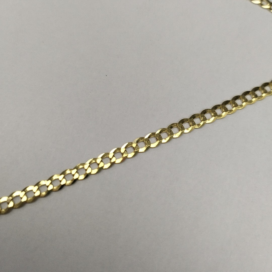 CADENAS BARBADA AMARILLA ORO 14K 8 (NUEVO)