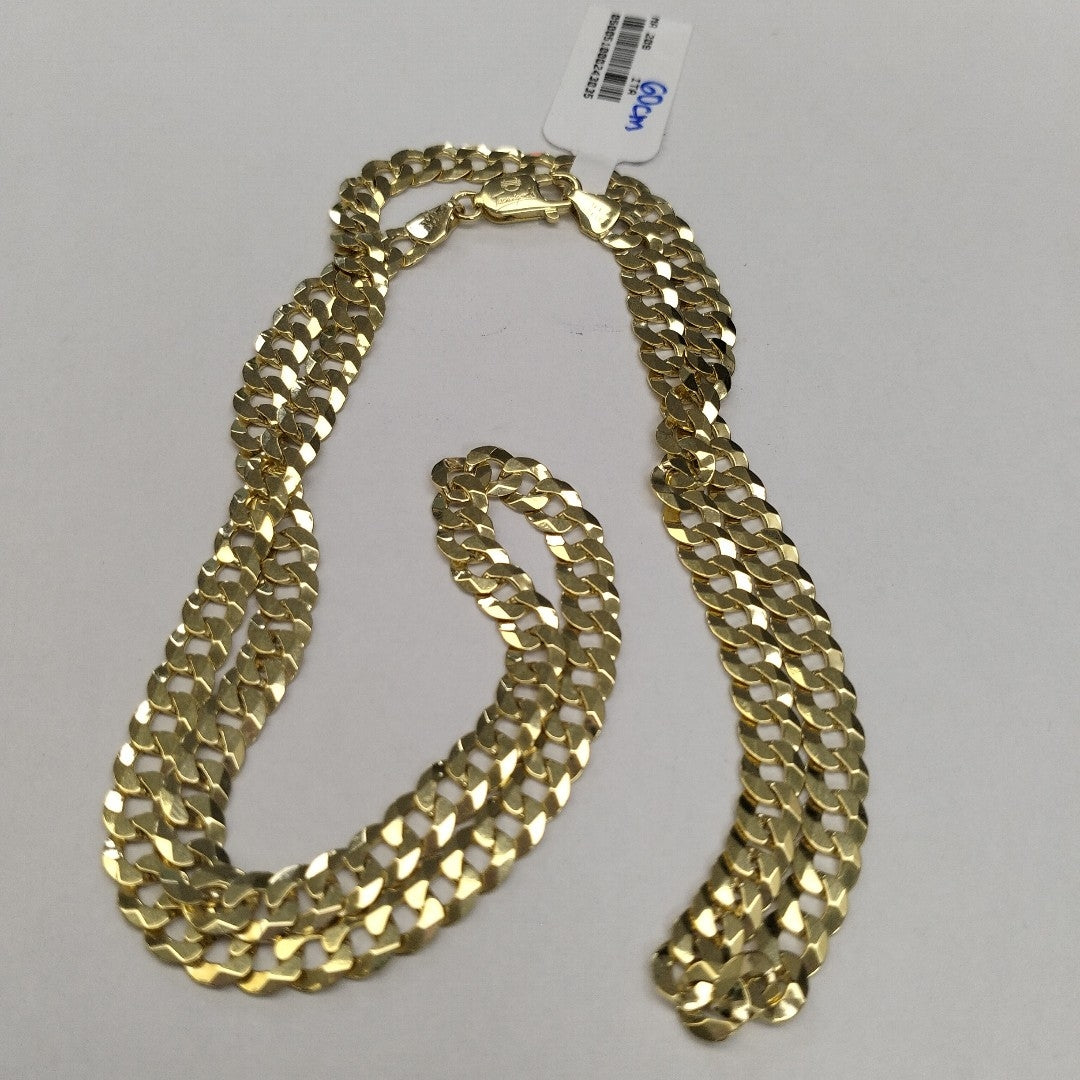 CADENAS BARBADA AMARILLA ORO 14K 24.3 (NUEVO)