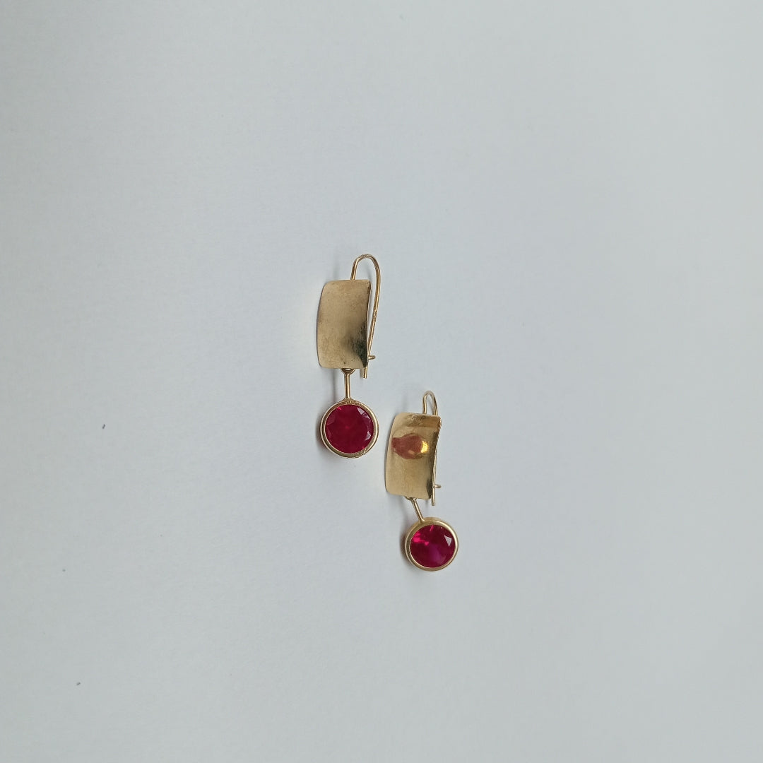 ARETES PAR ORO 10 K 1,50 GRMS (SEMINUEVO)