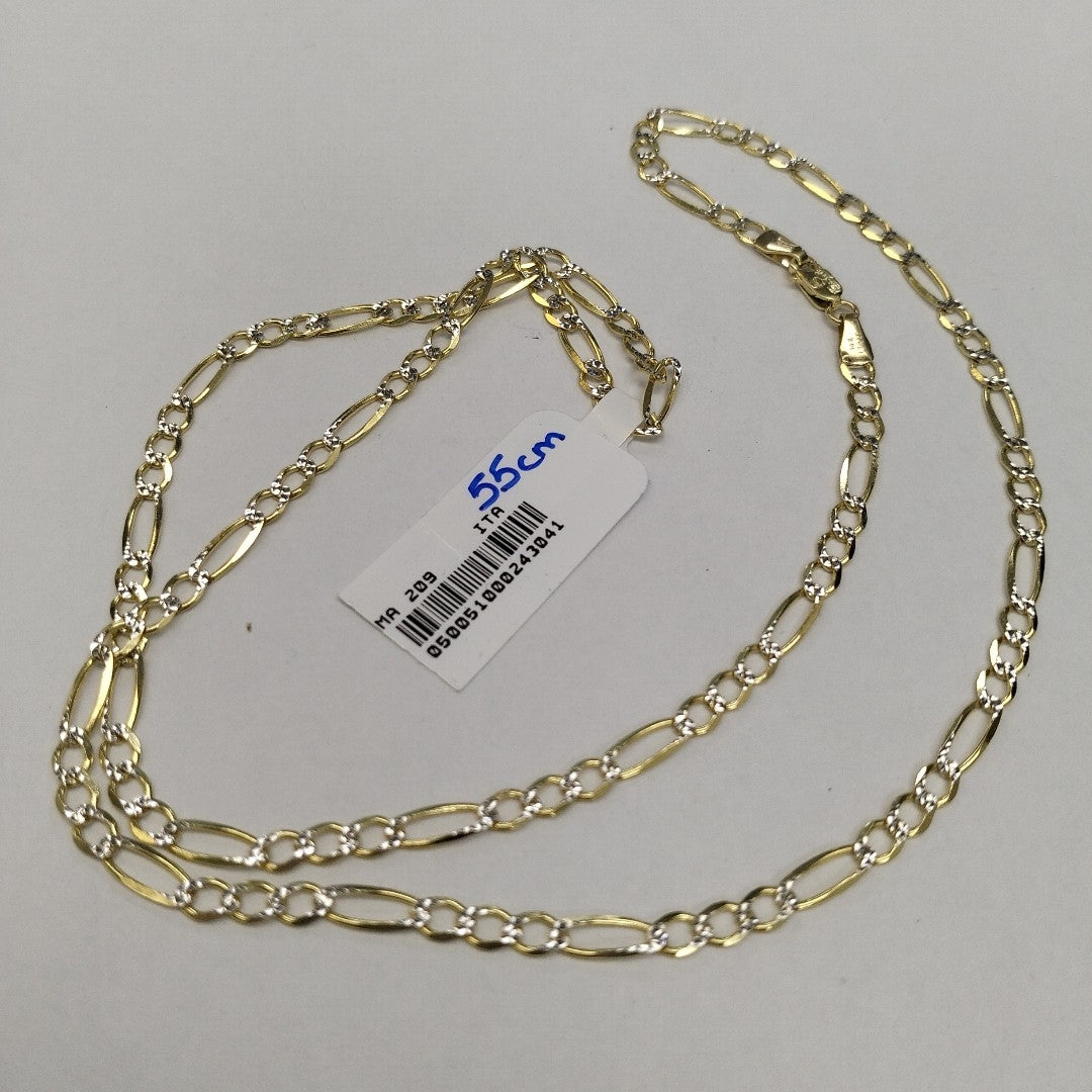 CADENAS CARTIER 3 1 DIAMANTADA ORO 14K 7.2 (NUEVO)