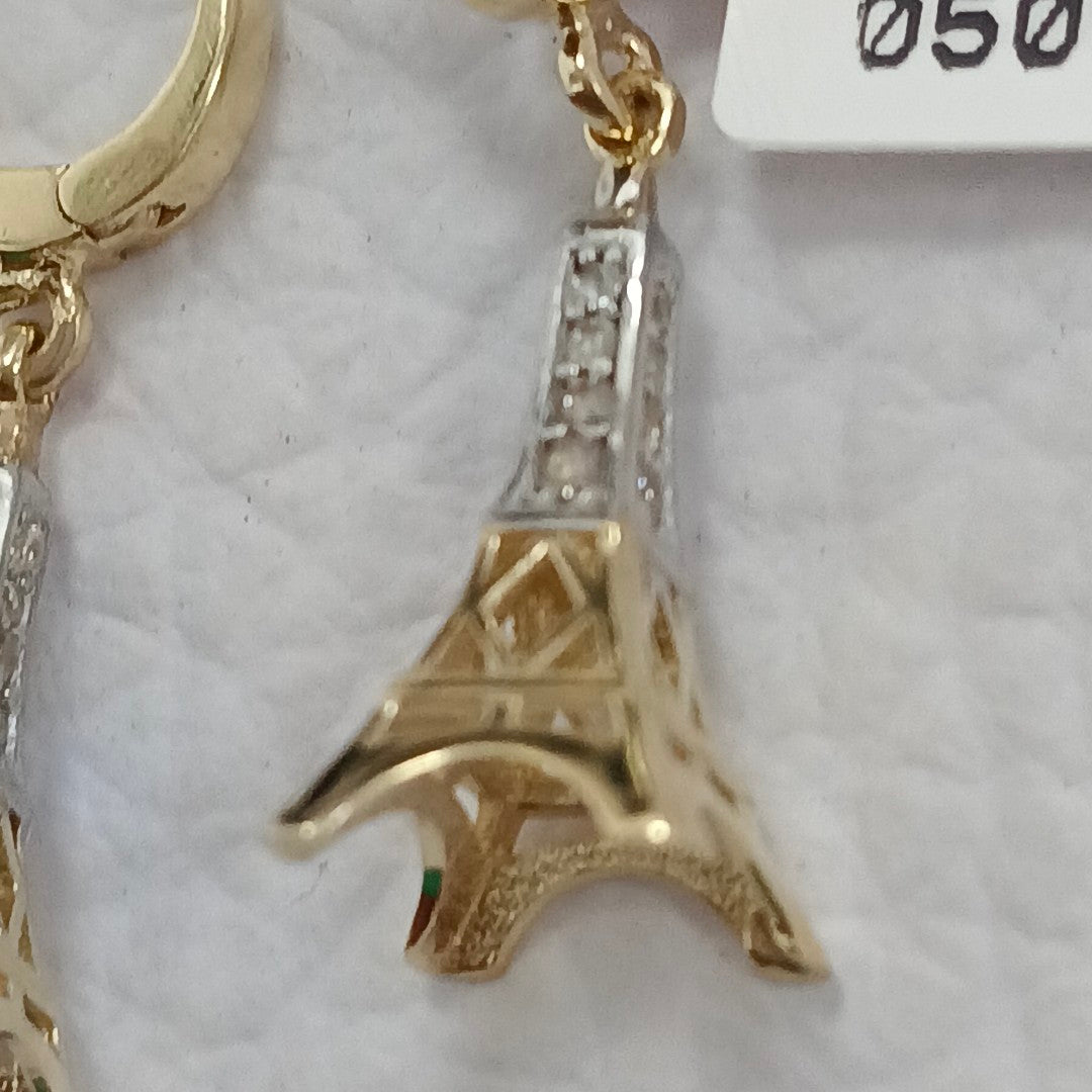 BROQUELES ORO 14K 3.3 (NUEVO)