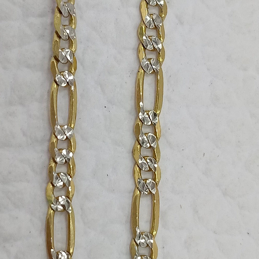 CADENAS CARTIER 3 1 DIAMANTADA ORO 14K 5 (NUEVO)