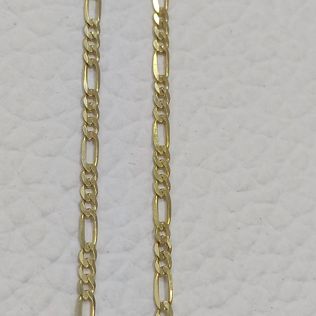 CADENAS CARTIER 3 1 AMARILLA ORO 14K 2.9 (NUEVO)