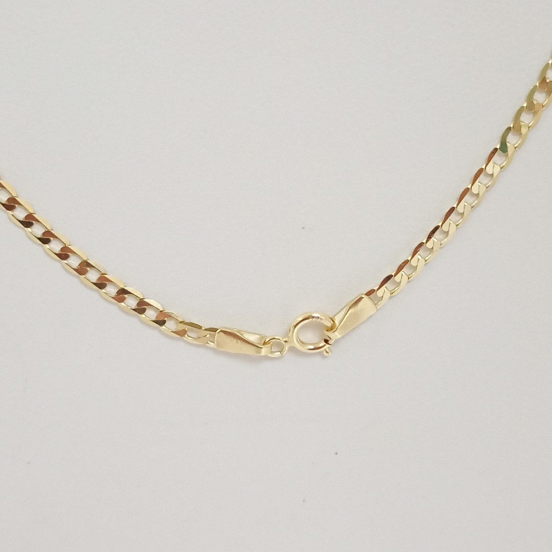 CADENAS BARBADA AMARILLA ORO 14K 4 (NUEVO)