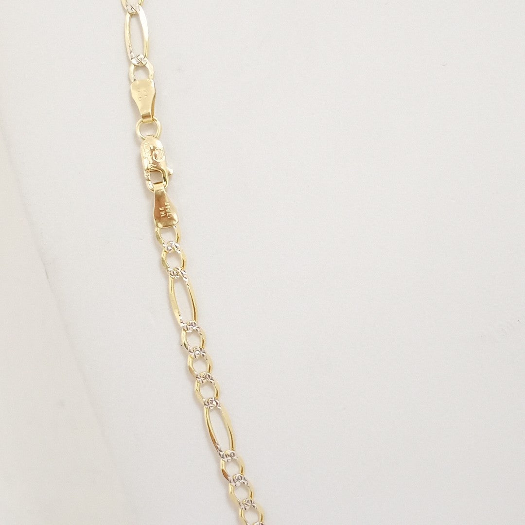 CADENAS CARTIER 3 1 DIAMANTADA ORO 14K 7.8 (NUEVO)
